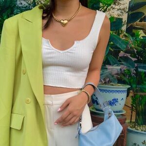 Vintage Gold Heart Necklace ✨